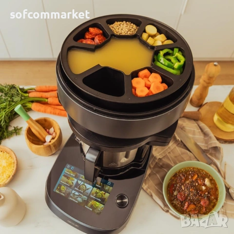 Кухненски робот Cecotec Mambo CooKing Total Gourmet – С автоматичен дозатор, снимка 3 - Кухненски роботи - 54076238