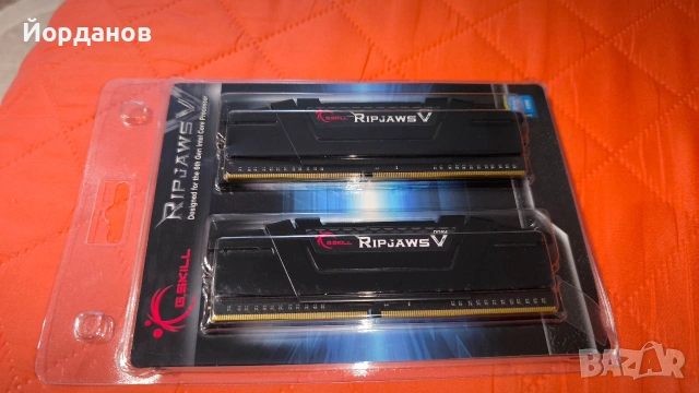 Оперативна Памет, RAM памет : G.Skill 2x8GB 3200MHz. CL14. Като нови !