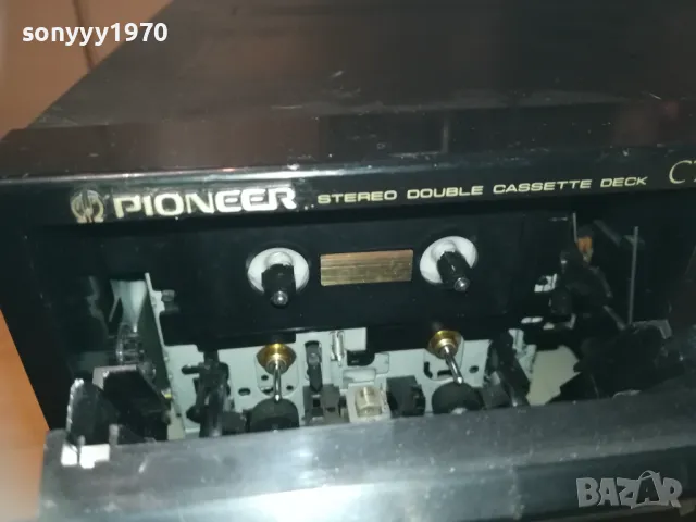 PIONEER JAPAN-ДВОЕН ДЕК ЗА РЕМОНТ 2410241807, снимка 4 - Декове - 47706780