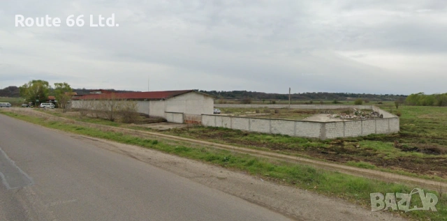 Индустриална база до АМ Тракия – халета 1000 м² + двор 7300 м² – ТИР достъп, снимка 4 - Производствени сгради - 54119859