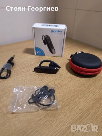 Слушалки Bluethooth 5.0, New Bee, Мултипойнт, Съвместимост с iOS/Android, снимка 1