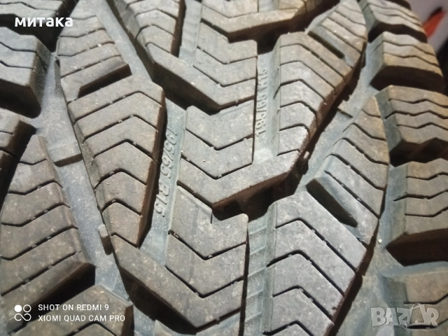 джанти със зимни гуми 195 65 15, 5х100 на 57.1мм., снимка 2 - Гуми и джанти - 51595541