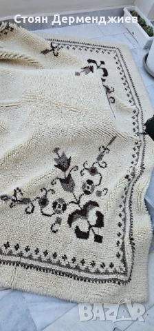 Оригинален троянски китеник, снимка 4 - Покривки за легло - 50568003