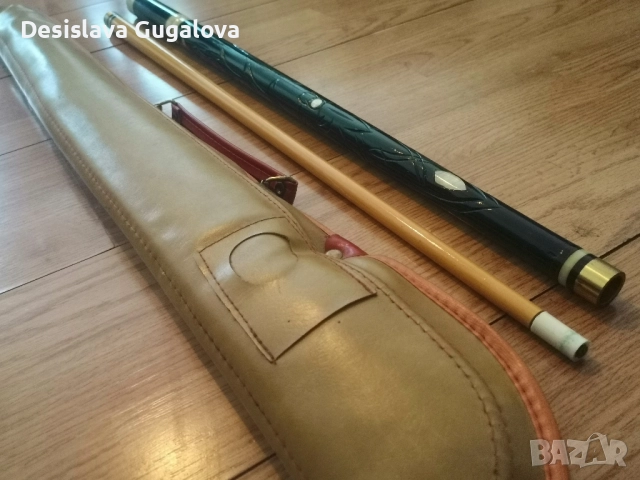 разглобяема щека за билярд + калъф 