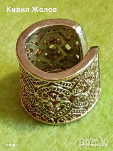 Сребърен пръстен ДАНТЕЛА от който струй светлина и снежно изящество 51828, снимка 8 - Пръстени - 52925121