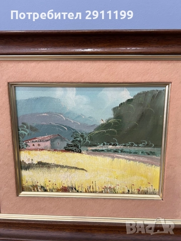 Картина с маслени бои, комплект от три, снимка 7 - Картини - 51785413