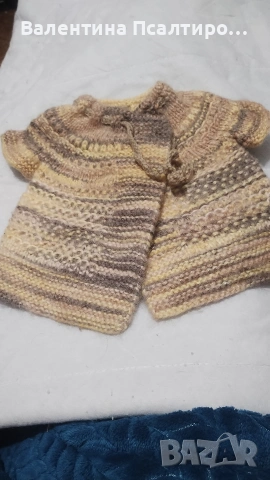 Бебешко елече и елече за кукла, снимка 2 - Бодита за бебе - 53480340