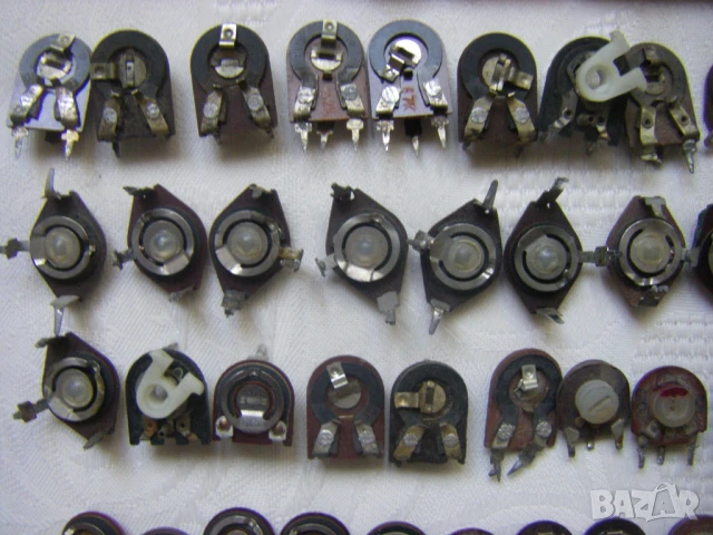 Настройващи тример потенциометри - тримери, снимка 5 - Друга електроника - 47565913