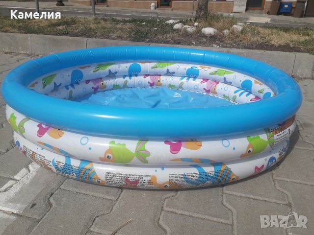 Надуваем басейн, 1м., снимка 2 - Басейни и аксесоари - 46446301