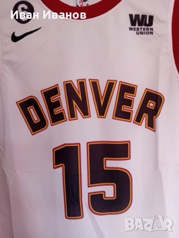 Чисто нов оригинален потник на Denver Nuggets - Nikola Jokic, снимка 8 - Баскетбол - 51656692