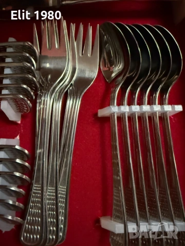 Продавам прибори ПЕРЛА , снимка 2 - Прибори за хранене, готвене и сервиране - 53113730