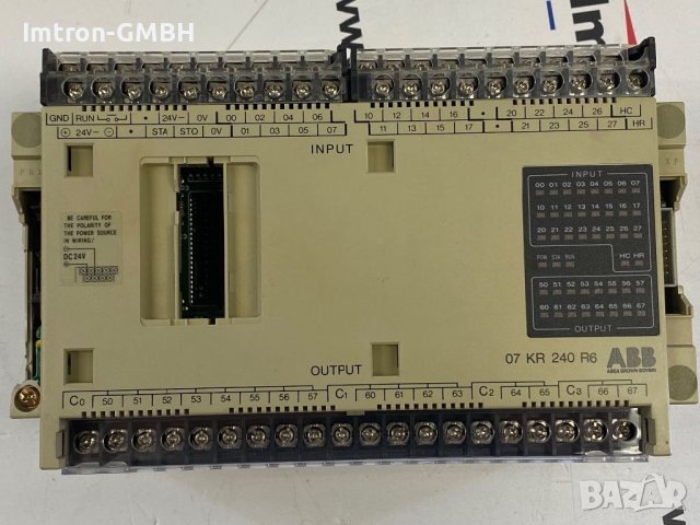 PLC  Controller ABB 07 KR 240 R6 GJV3  0724 49 R6, снимка 2 - Друга електроника - 46509654