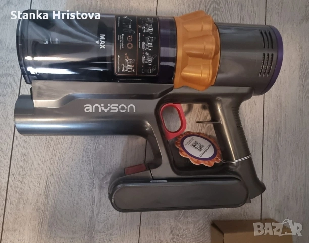 Акумулаторна правостояща прахосмукачка Anyson. , снимка 4 - Прахосмукачки - 53450067