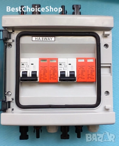 Двойно Соларно Табло 2x32А с Две Мълниезащити и 4 броя стрингове, снимка 5 - Къмпинг осветление - 53079697