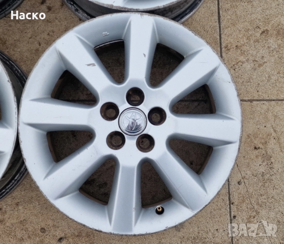 Джанти 16 Toyota Avensis 5x100 6.5J ET45 Тойота Авенсис 5х100 ЦО 54.1, снимка 2 - Гуми и джанти - 52543994