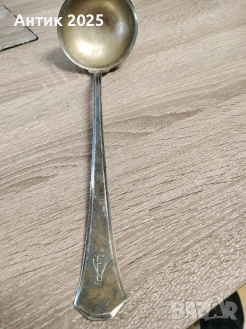 Лъжица за сервиране (половник) WMF, посребрена, Германия