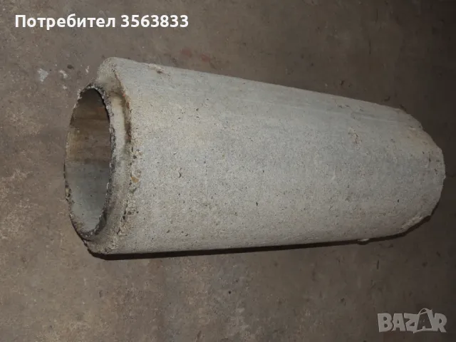Бетонна тръба 30 x 100 см. с пета, снимка 4 - Строителни материали - 49329251