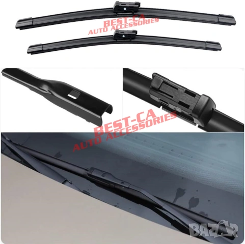 Комплект чистачки за предно стъкло 65+48 cm. подходящи за Volkswagen Arteon 2017-2024, снимка 4 - Аксесоари и консумативи - 53731730