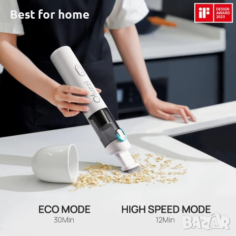 Прахосмукачка за кола Ofuzzi H8 Apex, преносима ръчна прахосмукачка с висока мощност 12000Pa, снимка 5 - Прахосмукачки - 53525780