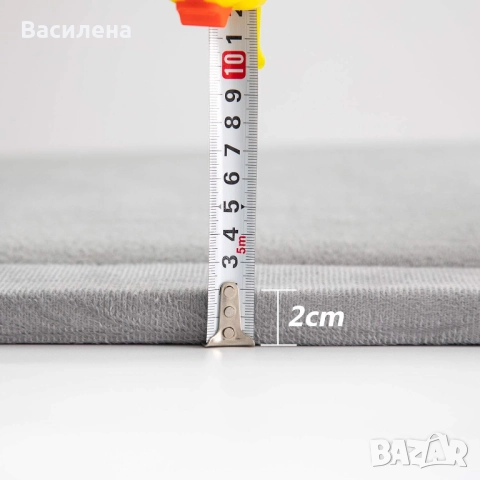 НОВ!Супер Мек Мемори Килим,ДЕТСКИ,Водоустойчив,150х200х2см.дебелина, снимка 2 - Килими - 52798825