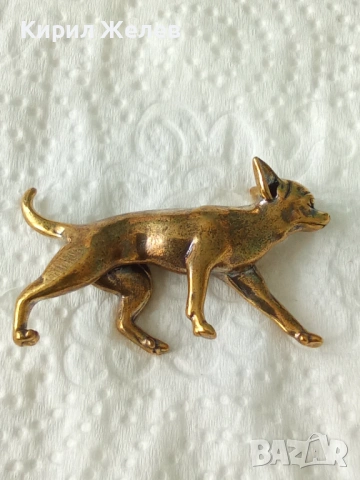 Бронзова фигурка на чихуахуа 44636