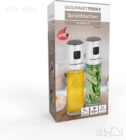 Спрей за олио/зехтин и оцет, снимка 5 - Аксесоари за кухня - 54205245