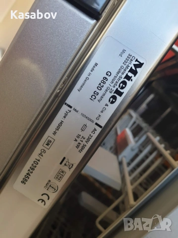 LED - Wi-Fi - Чернo Miele Auto Open Съдомиялна - Частично Вграждане, снимка 12 - Съдомиялни - 53842756