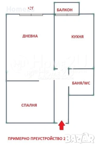 Двустаен апартамент СОФИЯ, ЦЕНТЪР, снимка 3 - Апартаменти - 53914687