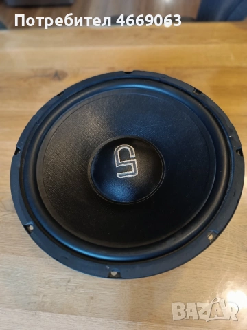 12" с две гласови намотки басов говорител