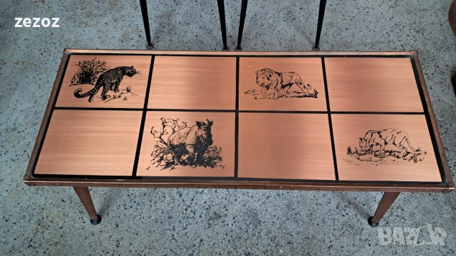 Маси комплект 3 бр.медни, снимка 4 - Маси - 53034375