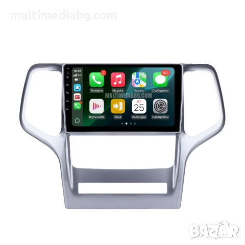 Jeep Grand Cherokee 2008-2012 Мултимедия Навигация Android