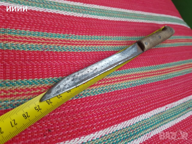 Овчарски тесен нож, снимка 4 - Антикварни и старинни предмети - 52664168