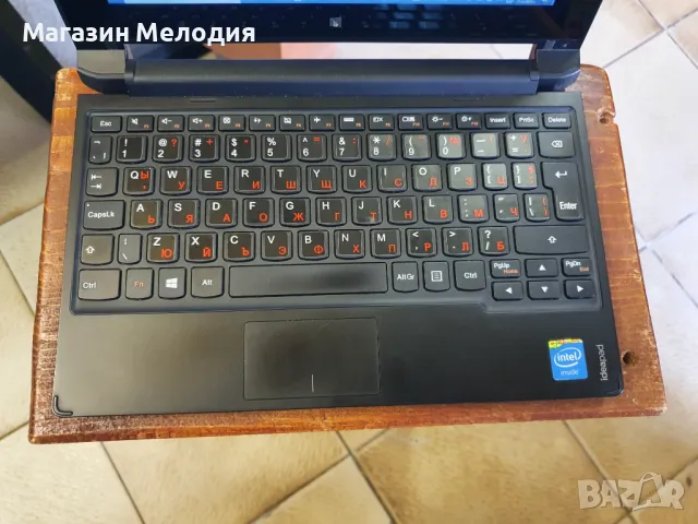 Лаптоп Lenovo IdeaPad Flex 10 Сензорен дисплей. HDD 500GB RAM 2GB С Windows 10 Pro. Има зарядно и ча, снимка 11 - Лаптопи за дома - 46345042