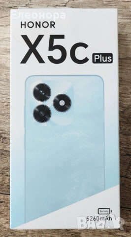 ЧИСТО НОВ Honor X5c Plus (64GB / 4GB RAM), снимка 3 - Телефони с две сим карти - 53913266