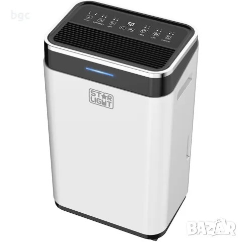 Изсушител за въздух Star-Light PRO Серия, 20 л/24 ч, 180 м³/ч, Резервоар 6.5 л, LED дисплей, Touch C