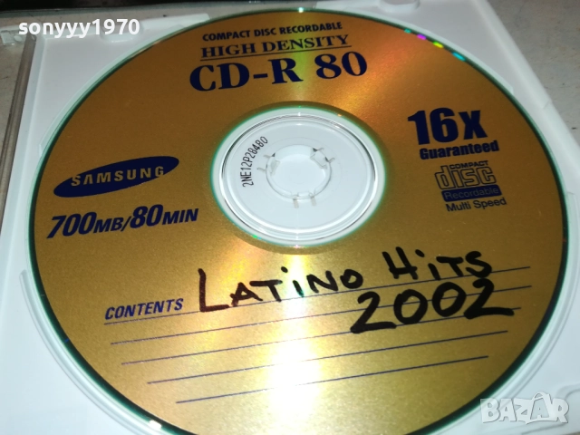 LATINO HITS CD 2910250754, снимка 8 - CD дискове - 52219199