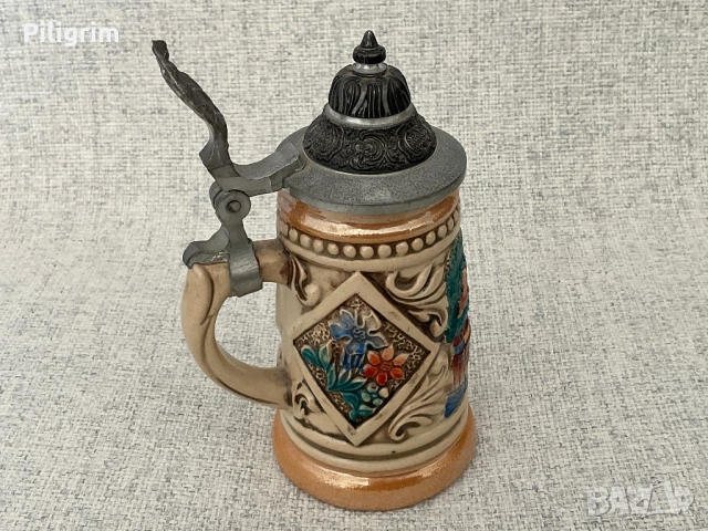 Халба за бира Heidelberg . Произведено в Германия.