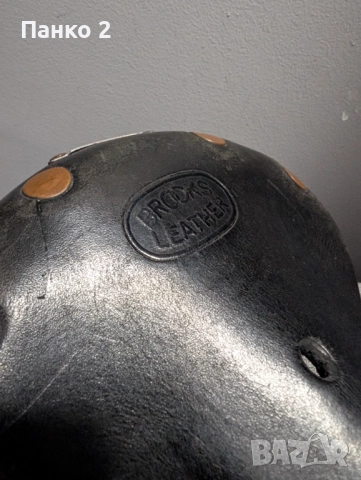 Ретро Brooks Conquest Седалка, снимка 2 - Части за велосипеди - 52464485