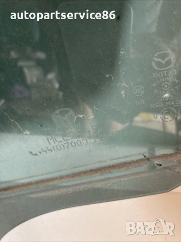 Задно ляво стъкло на прозореца на врата за Mazda CX-7 2.3T (2011) 63,000 миля, снимка 2 - Части - 53653631