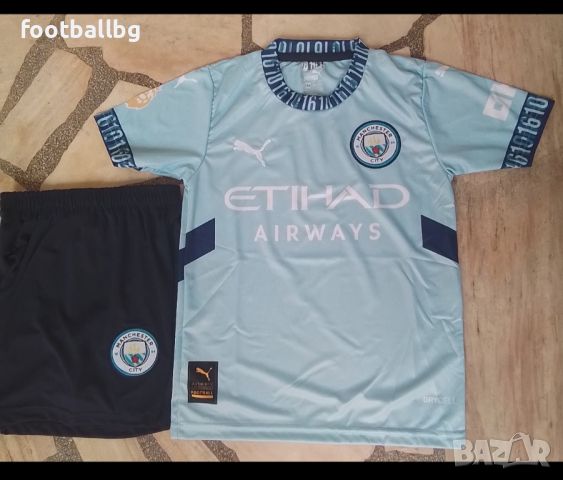 Manchester City 💙⚽️ детско юношески футболни екипи НОВО сезон 2024-25 година , снимка 4 - Футбол - 36945779