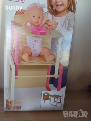 чисто нови столчета маси за кукли, снимка 3 - Кукли - 45709195