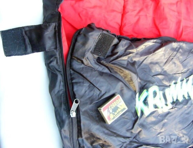 НОВ Оригинален KRUMMEKLUBBEN Датски Класически Туристически СПАЛЕН ЧУВАЛ 190 x 70/50 см Мумия БАРТЕР, снимка 2 - Къмпинг мебели - 52427621