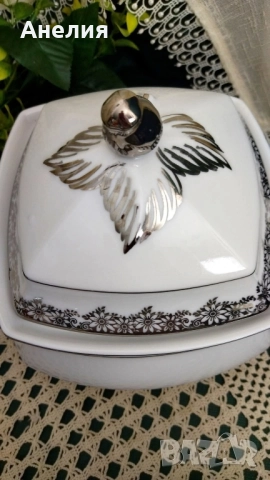 Winterling Bavaria сребърна дантела , снимка 3 - Чинии - 51851746