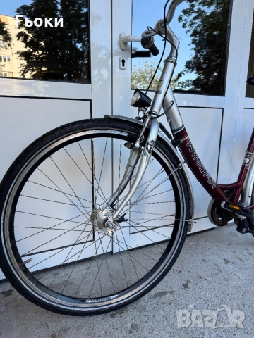 Дамски велосипед с вътрешни скорости , снимка 4 - Велосипеди - 54035331