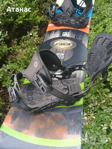 Сноуборд Nidecker Flow W162 + автомати Flow, снимка 5 - Зимни спортове - 53060961