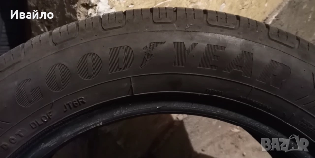 Продавам 2 броя летни гуми 205.55.16 на 1 сезон дот 2020 Goodyear , снимка 4 - Гуми и джанти - 53746202