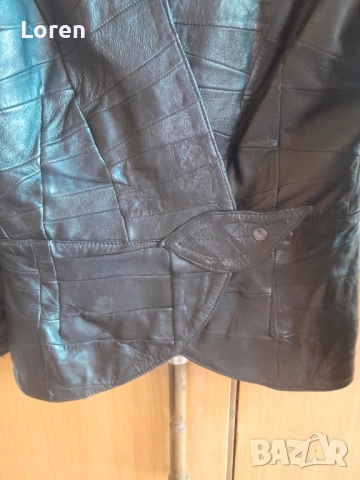 Дамско интересно яке естествена кожа есен/пролет, снимка 12 - Якета - 51492177