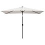 vidaXL Правоъгълен чадър за слънце, 200 х 300 см, пясъчно бял(SKU:40772, снимка 1 - Градински мебели, декорация  - 45477753