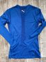 Нова оригинална спортна синя еластична блуза Puma Пума , снимка 3