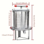 Ръчна преса неръждавейка- грозде ,плодове,зеленчуци ,мед, снимка 5